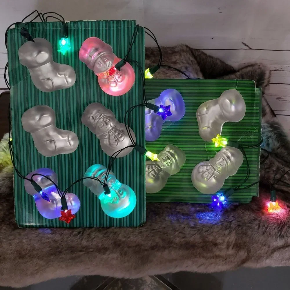 2008 Wilton Christmas Stocking‎ Ornament Snowman Cookie Cupcake Baking Sheet